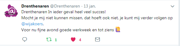 Wija - Drenthenaren - Twitter