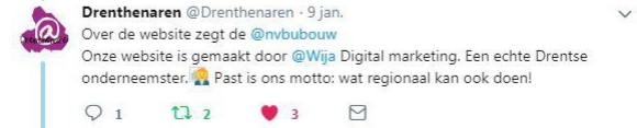 Wija - Drenthenaren - Twitter